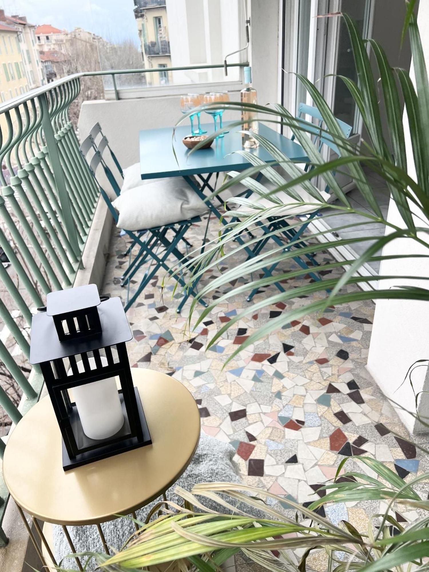 Mj-Select - Gambetta 4 Pers Terrace Clim Apartment นีซ ภายนอก รูปภาพ