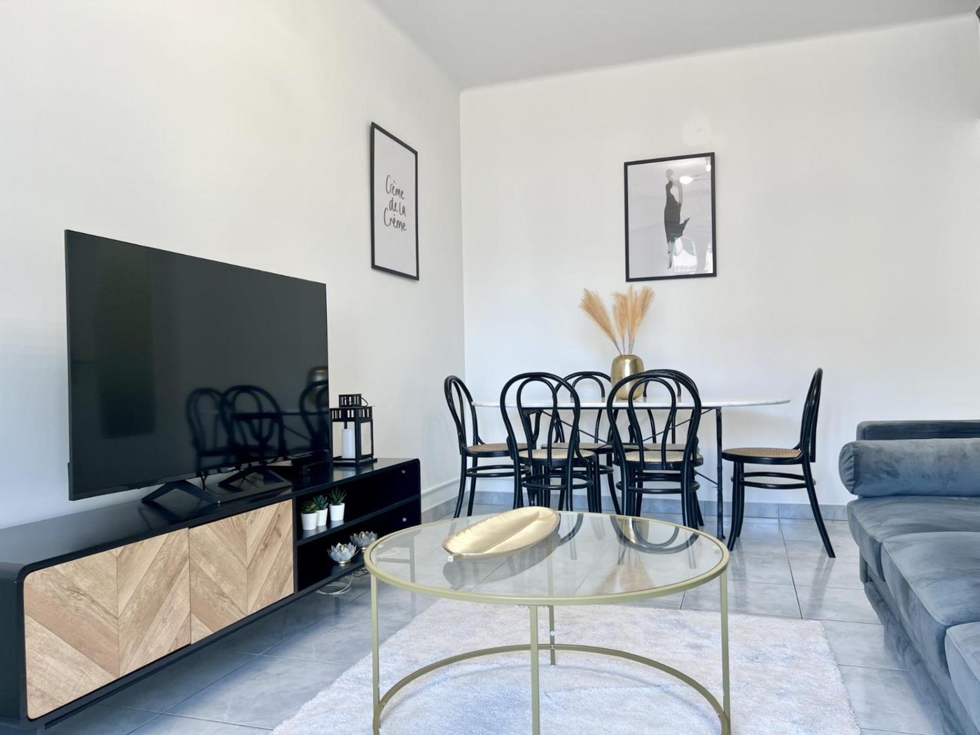 Mj-Select - Gambetta 4 Pers Terrace Clim Apartment นีซ ภายนอก รูปภาพ